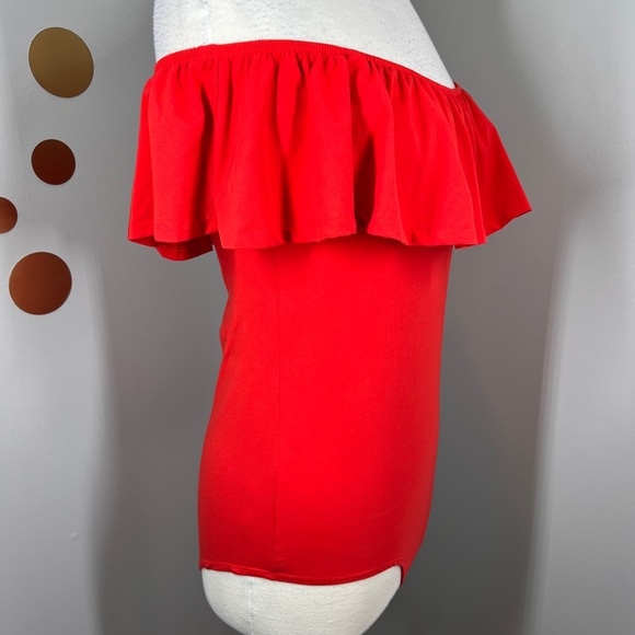 EUC J. Crew Off The Shoulder Bodysuit - Picture 3 of 11